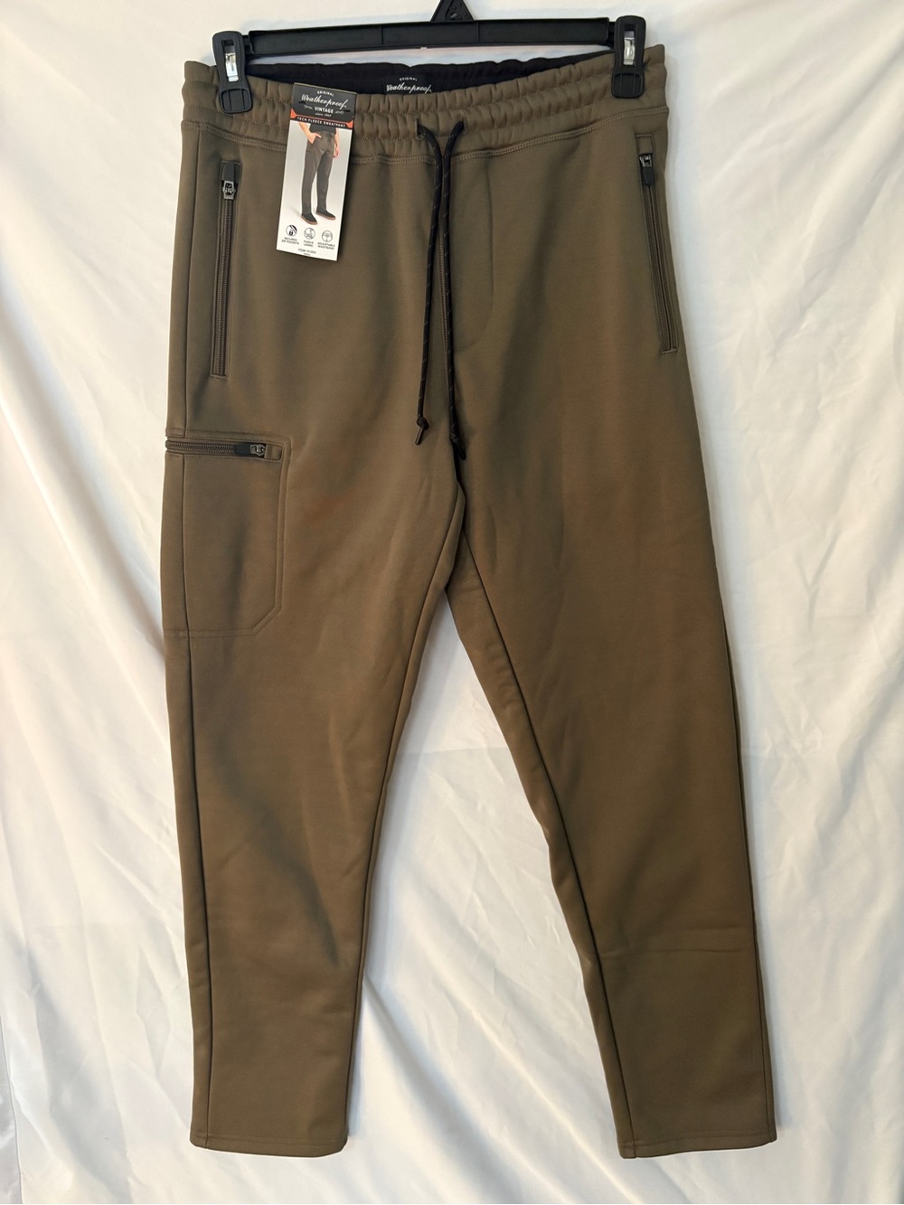 Weatherproof Olive Green Men's Tech Jogger Pants